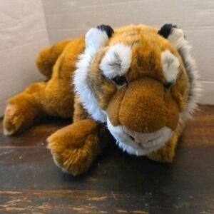 Bengal Tiger Realistic 20" Plush Stuffed Animal Toy Unbranded Weighted Paws